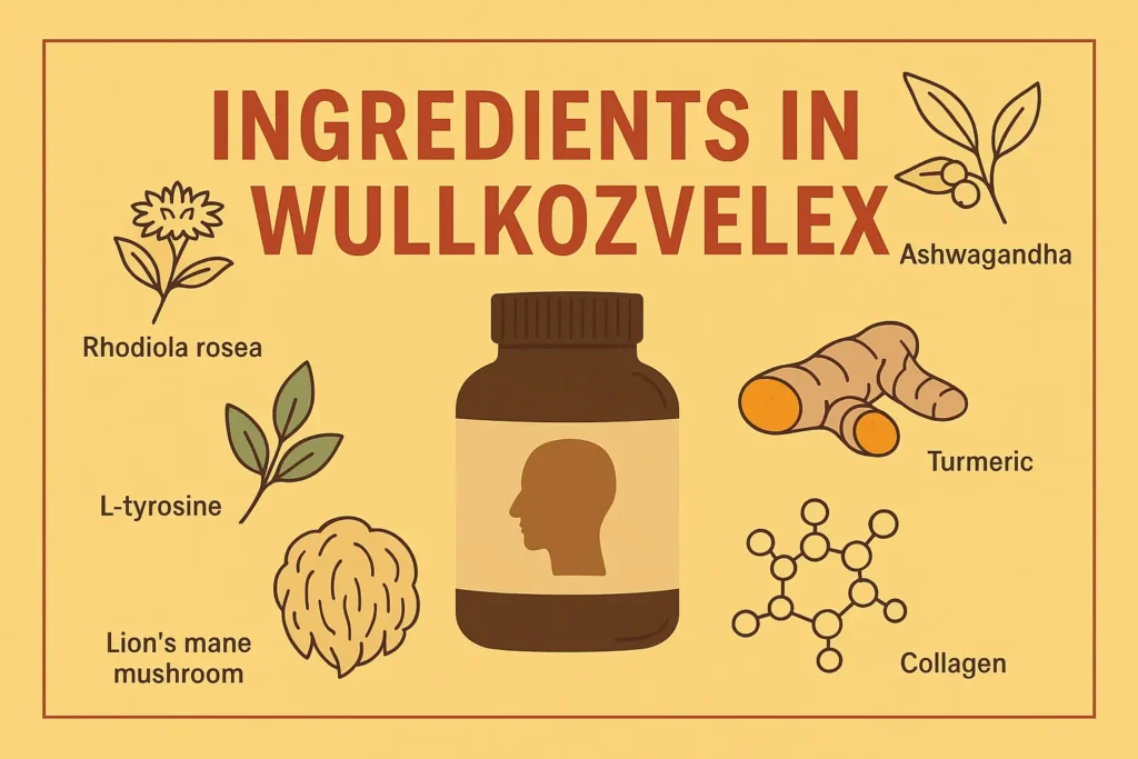 Ingredients in Wullkozvelex