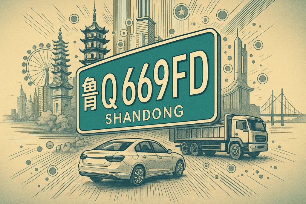 鲁q 669fd