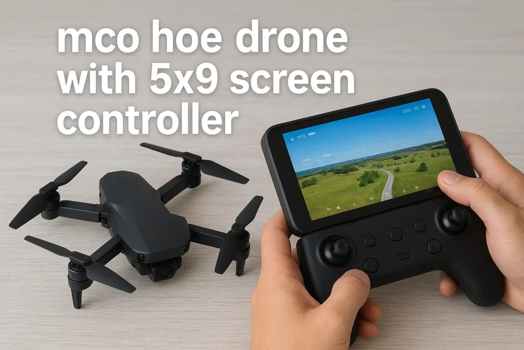 mcohoe drone with 5x9 screen controller