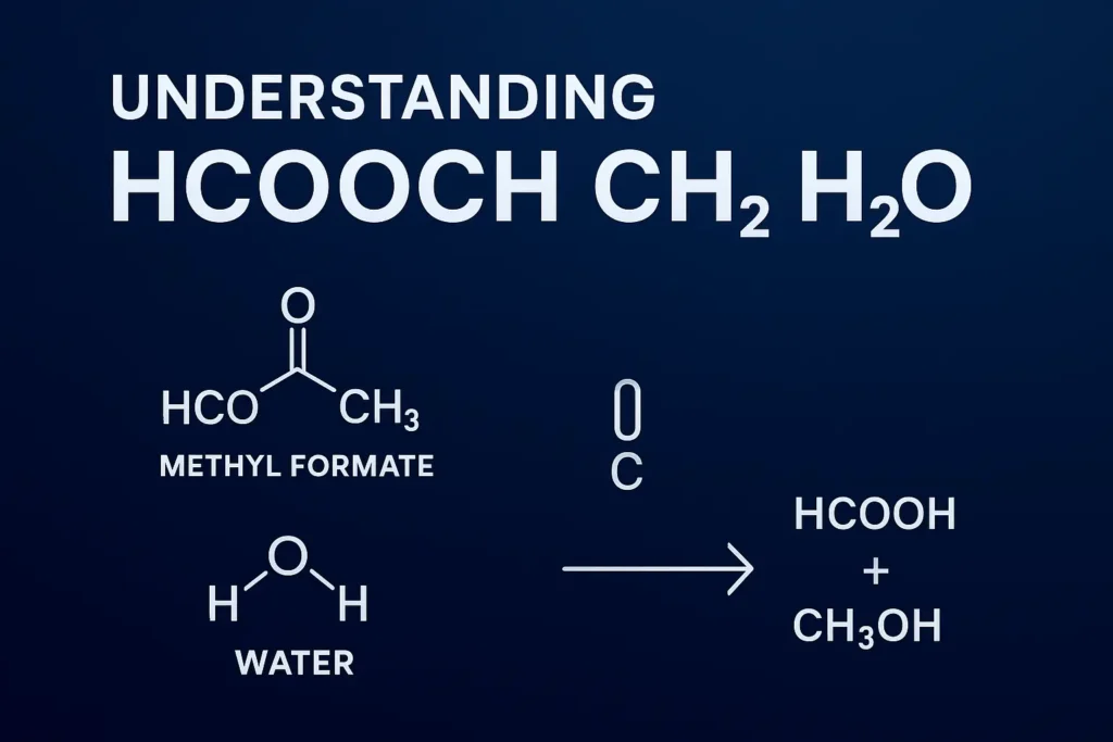 hcooch ch2 h2o