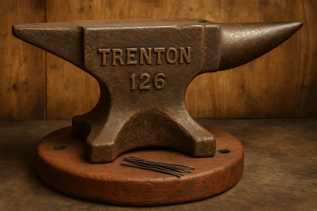 trenton 126lb mouse hole anvil identification