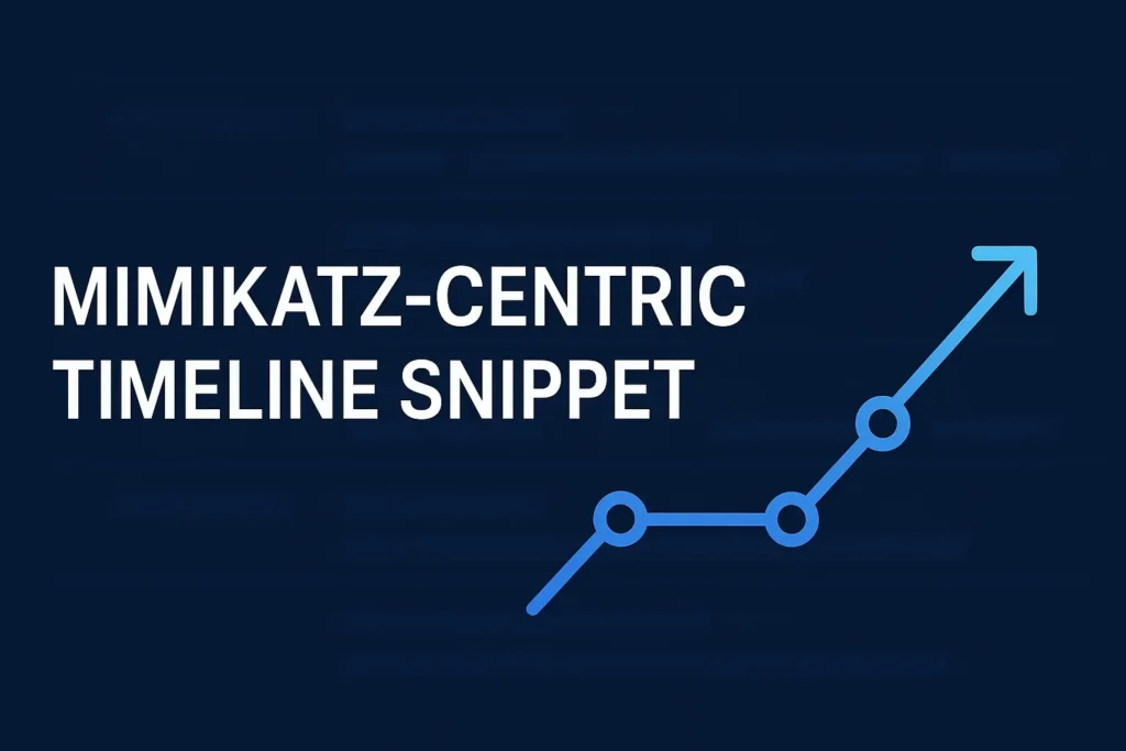 mimikatz-centric timeline snippet