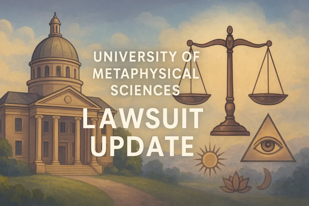 university of metaphysical sciences lawsuit update
