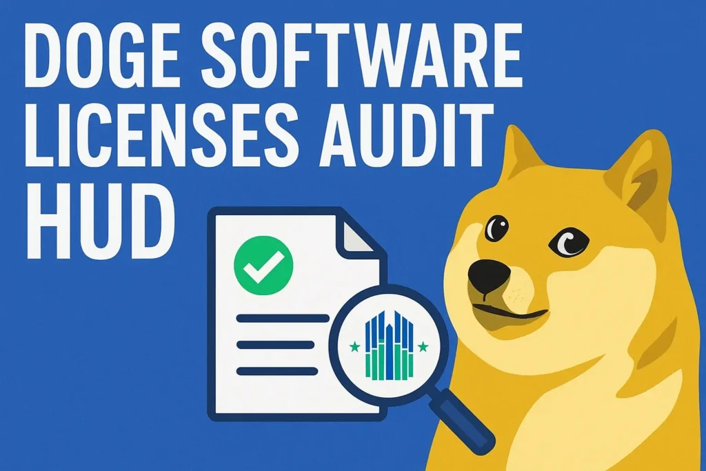 Doge Software Licenses Audit HUD